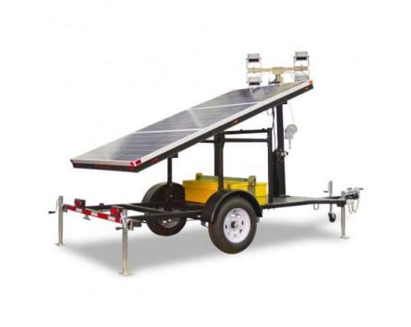 ПЕРЕДВИЖНАЯ ОСВЕТИТЕЛЬНАЯ УСТАНОВКА НА СОЛНЕЧНЫХ БАТАРЕЯХ