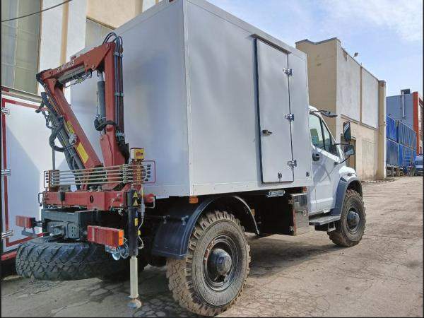 Передвижная мастерская ГАЗ Садко Некст с КМУ , ПРМ на базе ГАЗ Садко