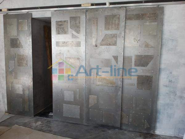 Перегородка ЛОФТ межкомнатная на заказ