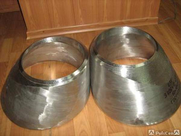 Переход Э 159х8-108х6 ст.12Х18Н10Т по ГОСТ 17378-2001