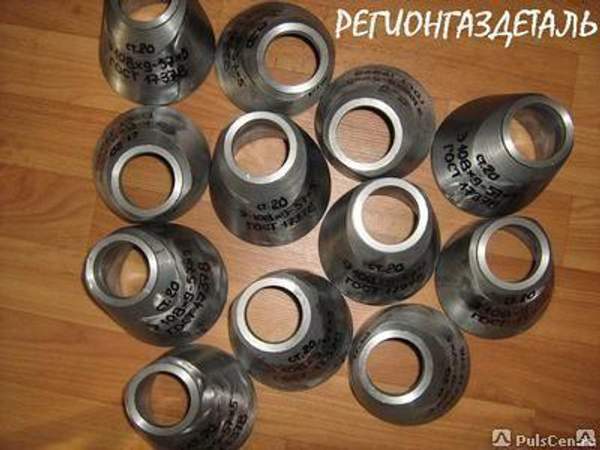 Переход Э 159х8-89х6 ст.12Х18Н10Т по ГОСТ 17378-2001.