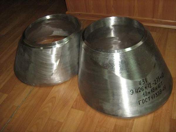 Переход эксцентрический 426х273 по ГОСТ 17378-2001