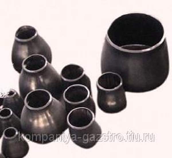 Переход концентрические 2 исполнения 26,9х3,2-21,3х3,2 Ст20