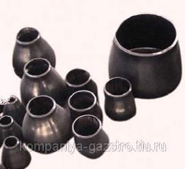 Переход концентрические 2 исполнения 33,7х3,2-21,3х3,2 Ст20