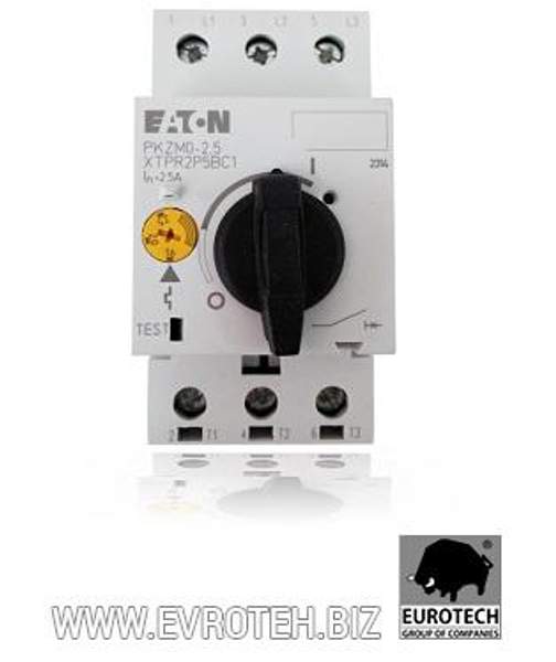 Переключатель защиты электродвигателя 1,6-2,5А PKZM 0-2,5
