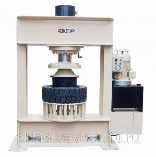 Перепрессовка цельнолитых и бандажных шин для вилочных погрузчиков 15