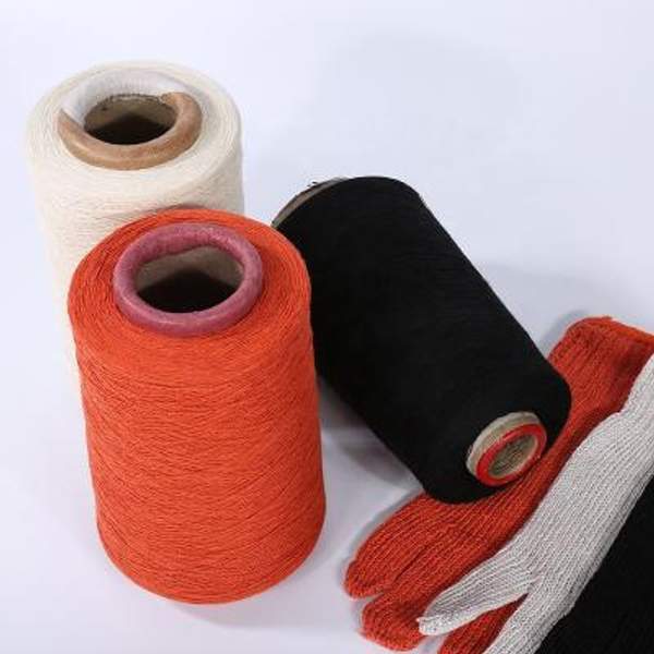 Переработанная пряжа для рабочих перчаток NE 6s