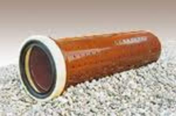 Перфорированные керамические трубы для дренажа, DN от 100 до 300 мм