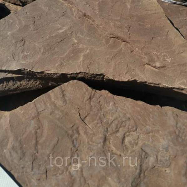 Песчаник бордовый 4-6 см