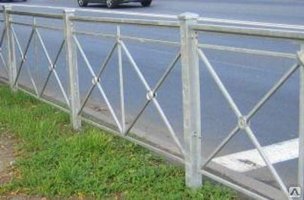 Пешеходное ограждение "Крест"