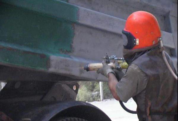 Пескоструйная обработка металла