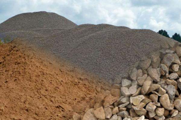 Песок карьерный