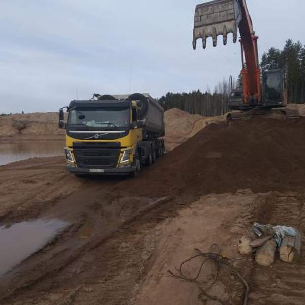 Песок карьерный на самовывоз.От производителя.