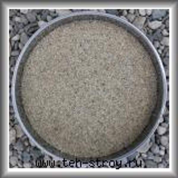 Песок кварцевый окатанный 0.8-1.4 в биг-бэгах МКР по 1 тонне