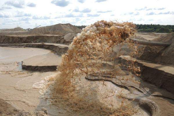 Песок намывной с доставкой