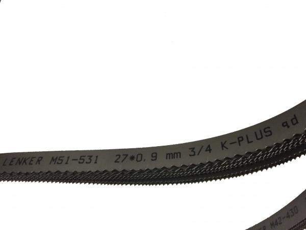 Пила М51 34*1.1 3/4 K-PLUS Lenker Art.-Gr.537 L=4110