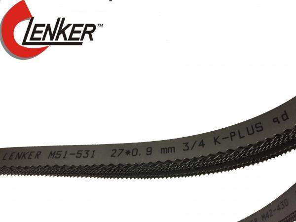 Пила по нержавеющей стали Lenker М51 27*0.9 2/3 K-O Art.-Gr.531 L=3160