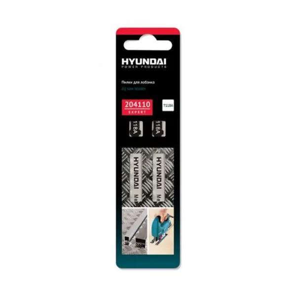 Пилка для лобзика металл T118A Hyundai