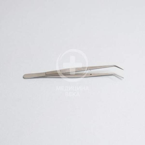 Пинцет стоматологический изогнутый (П-116)