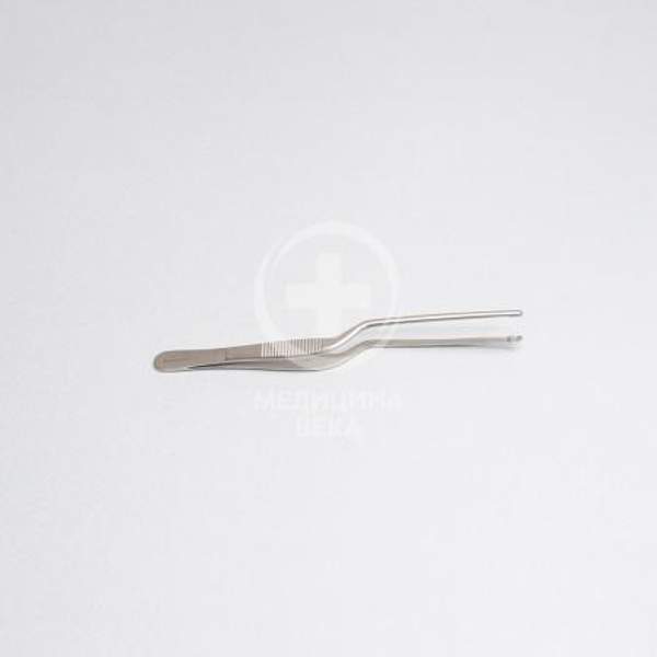 Пинцет ушной штыковидный с ложкообразными губками