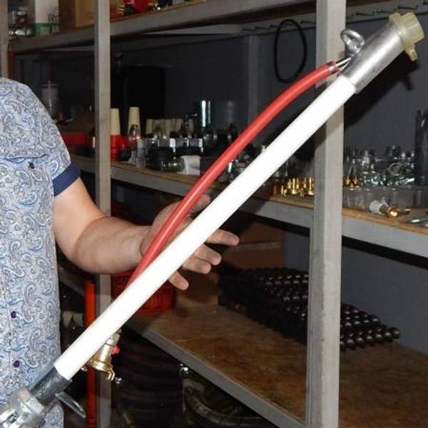 Пистолет растворный диам 25 мм 1000 мм с вращающимся соединением