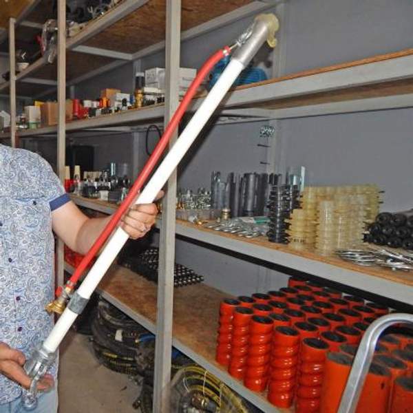 Пистолет растворный Ø 25 мм 800 мм вращающийся