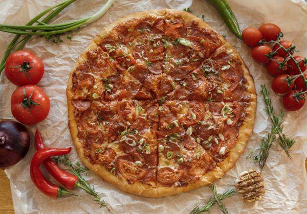 Пицца ???? «Пепперони hot!» ⌀25см