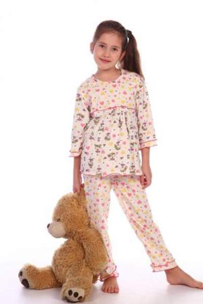 Пижама детская Бони сердечки