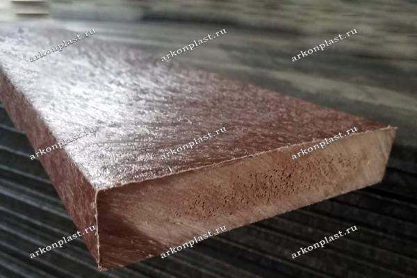 Пластиковая доска для скамеек забора15х75х2000 мм