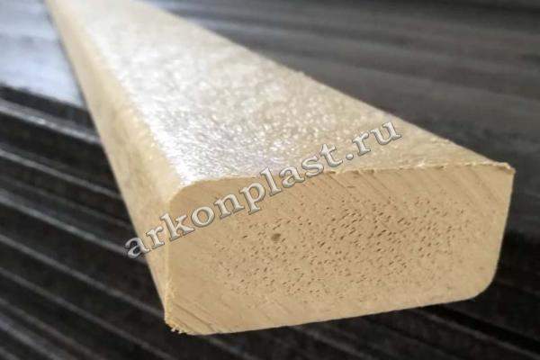 Пластиковая доска для лавочек (Прямоугольник)  30х70х1500 Светлый