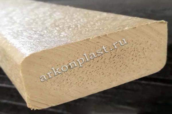 Пластиковая доска (Прямоугольник)  30х110х2000 Светлый