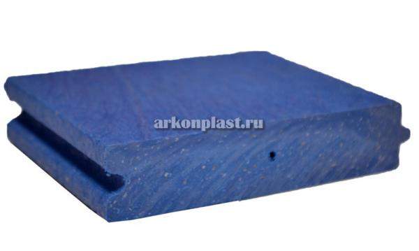 Пластиковая доска-шпунтовка 30х130х2000 для пола