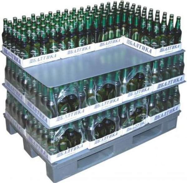 Пластиковая паллетная прокладка Светло-серый