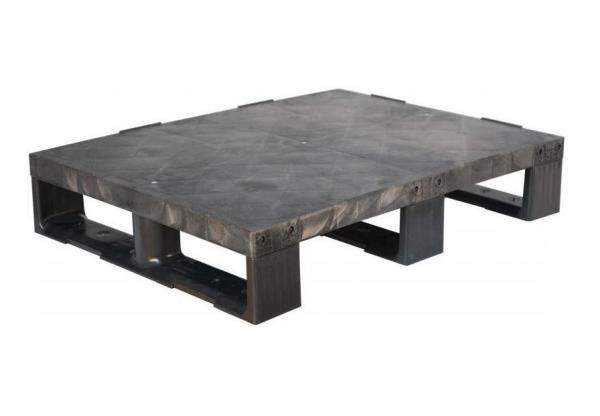 Пластиковый полуподдон 800x600x150 мм TR 680 черный