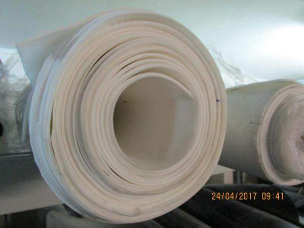 Пластина силиконовая 2х1000 бел. тв.60