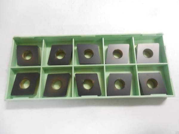 Пластина твердосплавная CNMA 190612, CNMA 190616, Sandvik, ARNO, Mitsubishi