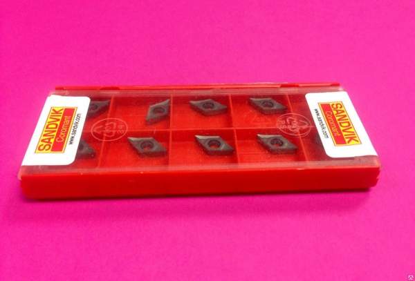 Пластина твердосплавная DCGX 070202, DCGX 070204, DCGX 070208, Sandvik ARNO