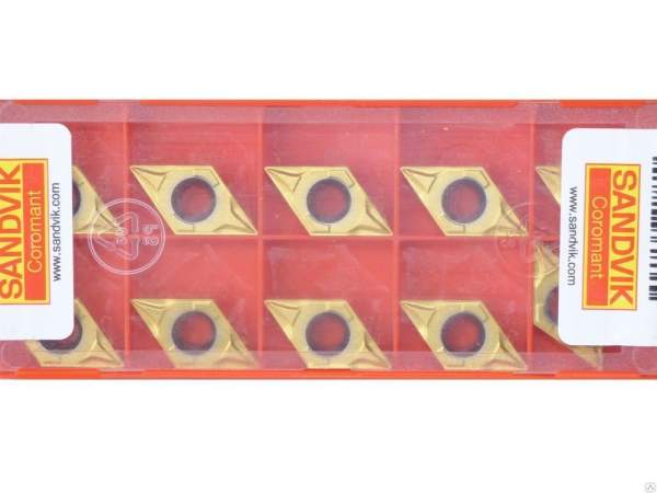 Пластина твердосплавная DCMT 11T302, DCMT 11T304, DCMT 11T308, Sandvik ARNO
