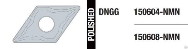 Пластина твердосплавная DNGG 150604, DNGG 150608, Sandvik, ARNO, Mitsubishi