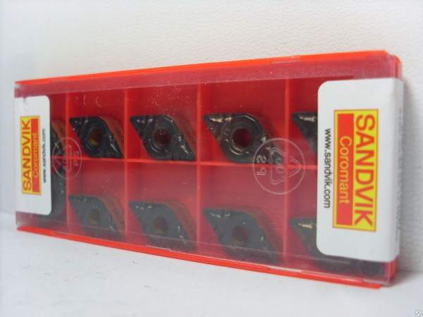 Пластина твердосплавная DNMG 110404, DNMG 110408, Sandvik, ARNO, Mitsubishi