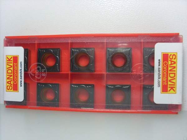 Пластина твердосплавная SCMT 120404, SCMT 120408, Sandvik, ARNO, Mitsubishi