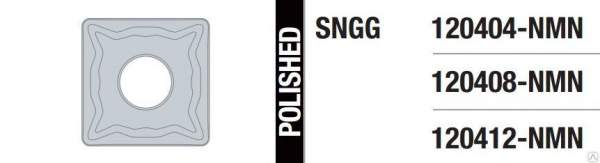 Пластина твердосплавная SNGG 120404, SNGG 120408, SNGG 120412, Sandvik ARNO