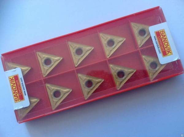 Пластина твердосплавная TNMG 220408, TNMG 220412, TNMG 220416, Sandvik ARNO