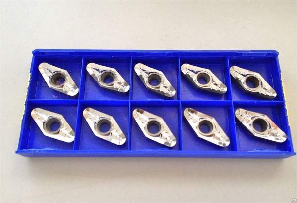 Пластина твердосплавная VCGX 220530, Iscar, Sandvik, ARNO, Mitsubishi