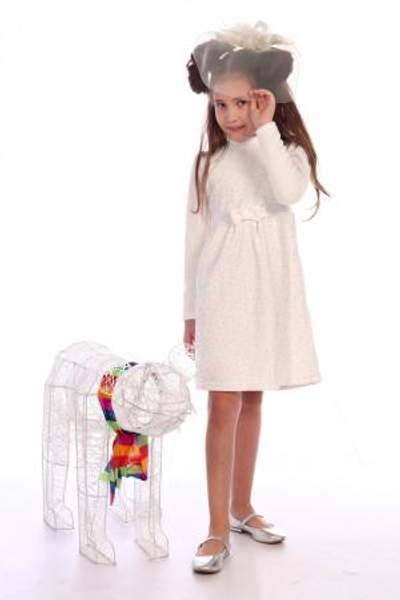 Платье детское Ассоль белый