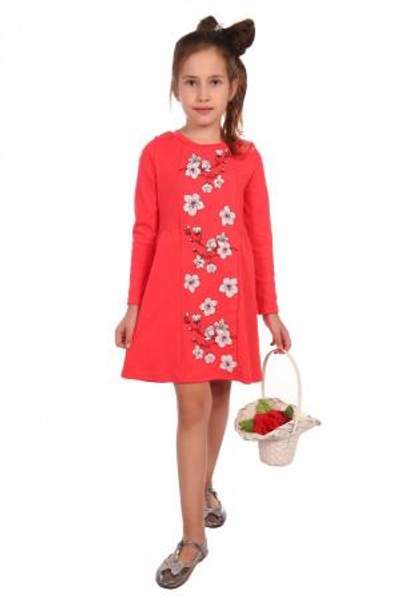 Платье детское Дарина красный