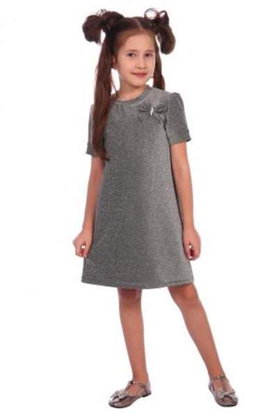 Платье детское Николь серый