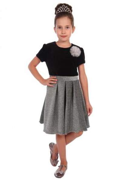 Платье детское Розалия черный