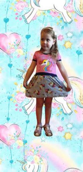 Платье (единорог)