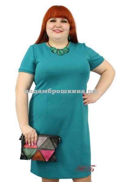 Платье Футляр рубчик